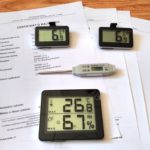 HACCP sada kalibrovaných digitálnych teplomerov