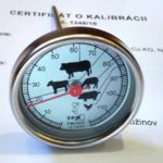 Vpichový teplomer analógový kalibrovaný - určený na kontrolu teploty pri výdaji stravy