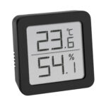 Digitálny teplomer s vlhkomerom TFA 30.5051.01 - čierny