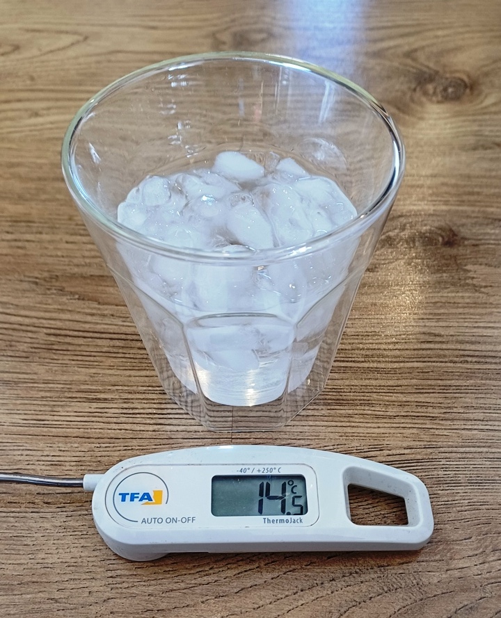 Príprava na kalibráciu teplomera